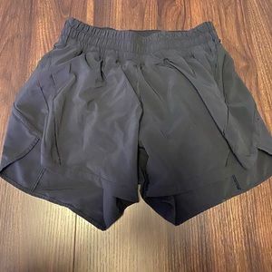 Black lululemon size 8 shorts